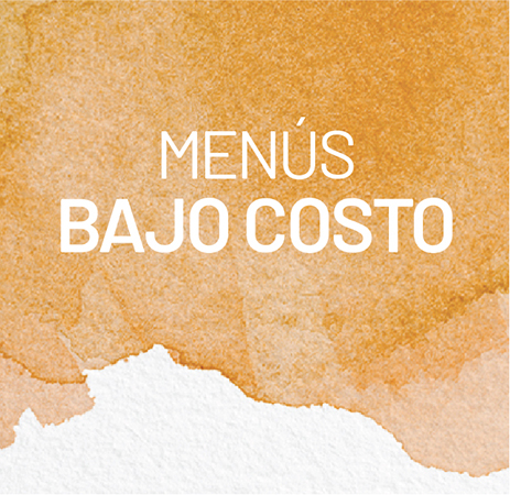 Menu Bajo Costo
